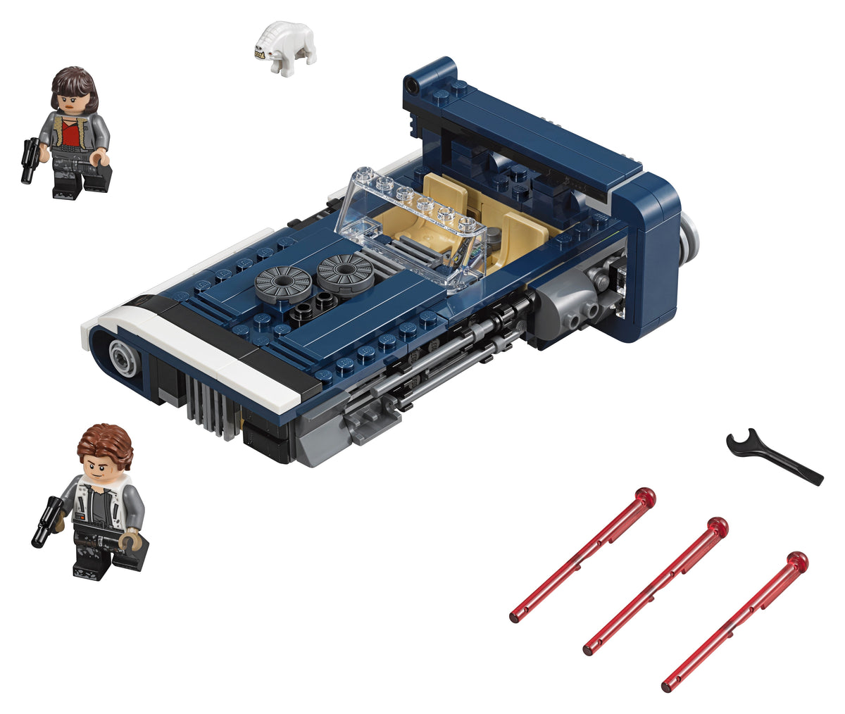 75209 Han Solo's Landspeeder product image 2, provided for visual reference and product detail review