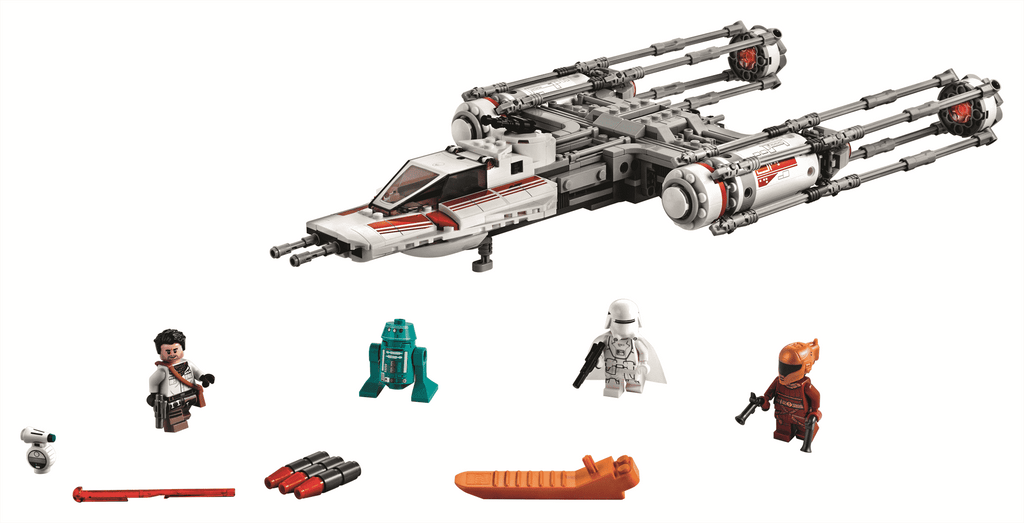 75249 Resistance Y-Wing Starfighter product image 3, provided for visual reference and product detail review