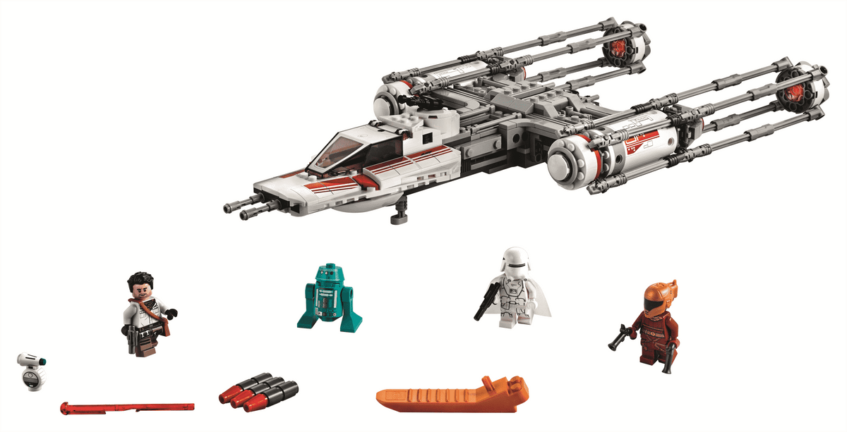 75249 Resistance Y-Wing Starfighter product image 3, provided for visual reference and product detail review
