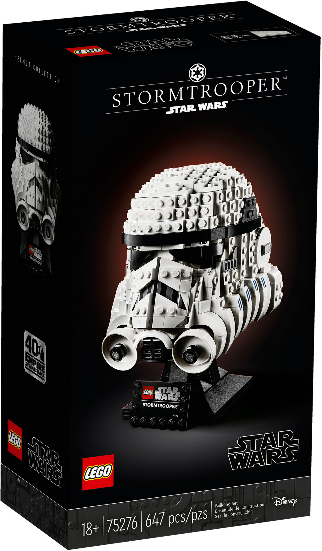 75276 Stormtrooper Helmet product image 1, provided for visual reference and product detail review
