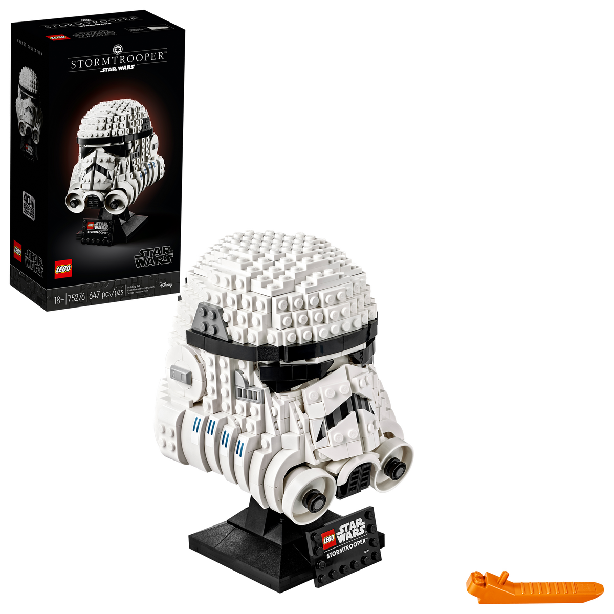 75276 Stormtrooper Helmet product image 2, provided for visual reference and product detail review