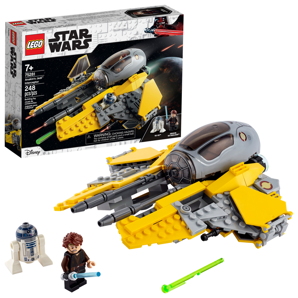 75281 Anakin's Jedi Interceptor product image 1, provided for visual reference and product detail review
