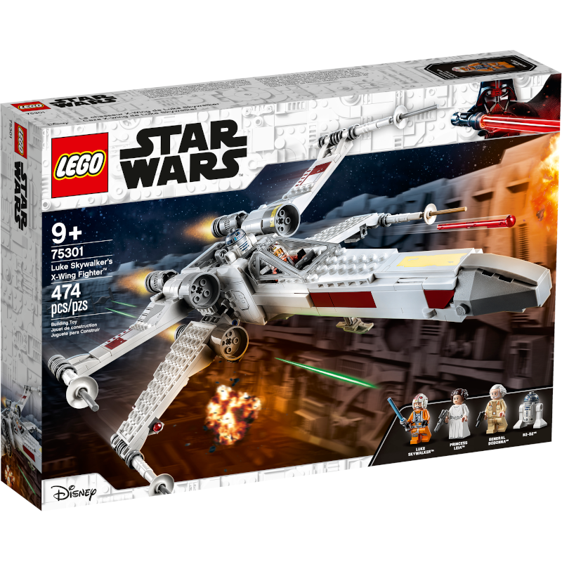 75301 Luke Skywalker's X-Wing Fighter™* product image 1, provided for visual reference and product detail review