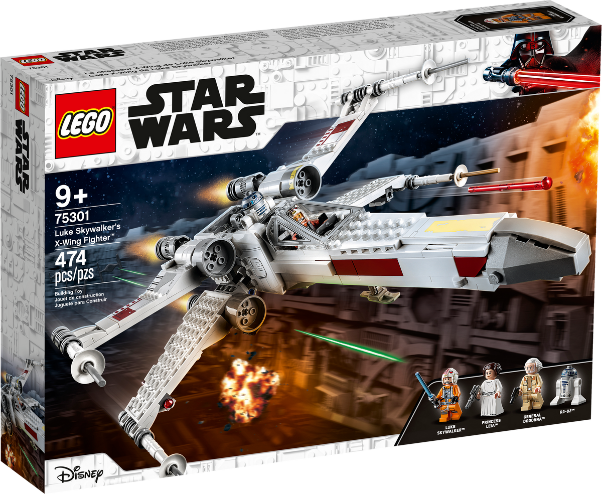 75301 Luke Skywalker's X-Wing Fighter (C) product image 1, provided for visual reference and product detail review