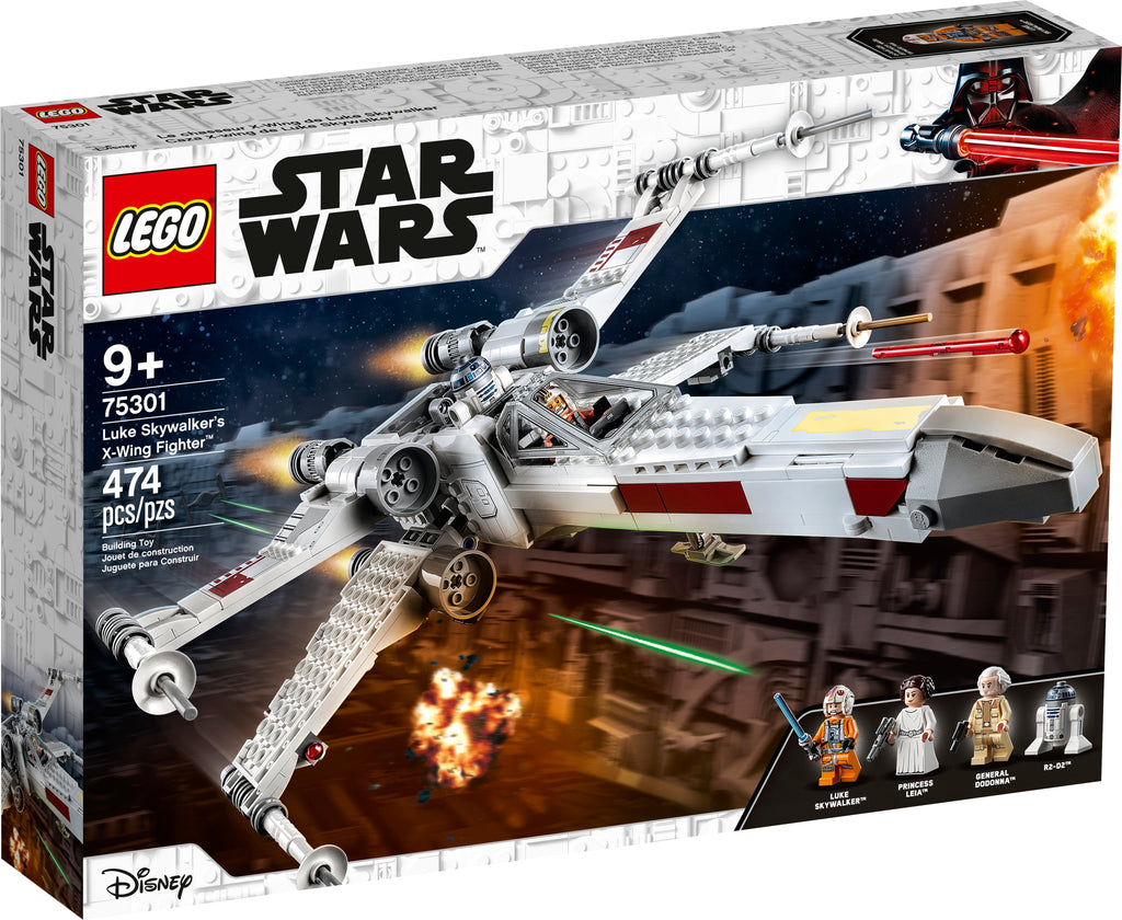 75301 Luke Skywalker's X-Wing Fighter™ product image 1, provided for visual reference and product detail review