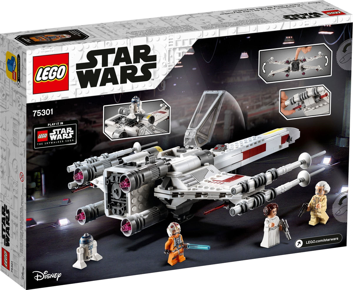 75301 Luke Skywalker's X-Wing Fighter™ product image 3, provided for visual reference and product detail review
