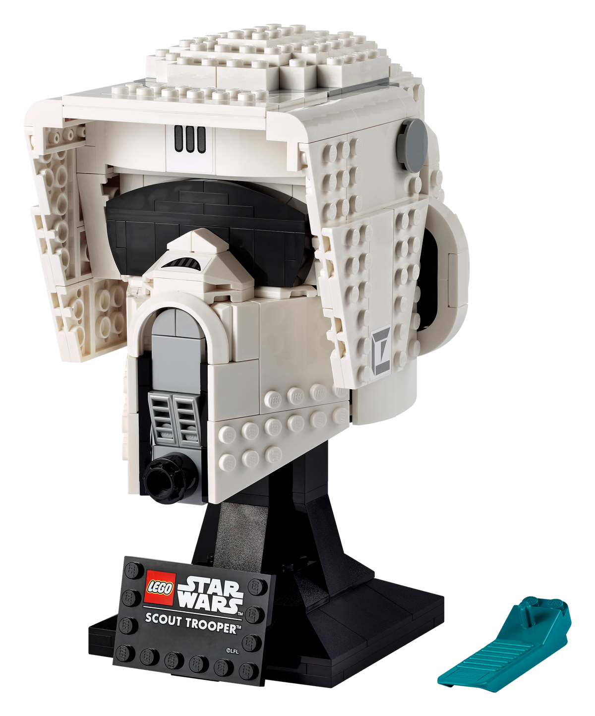75305 Scout Trooper Helmet product image 3, provided for visual reference and product detail review
