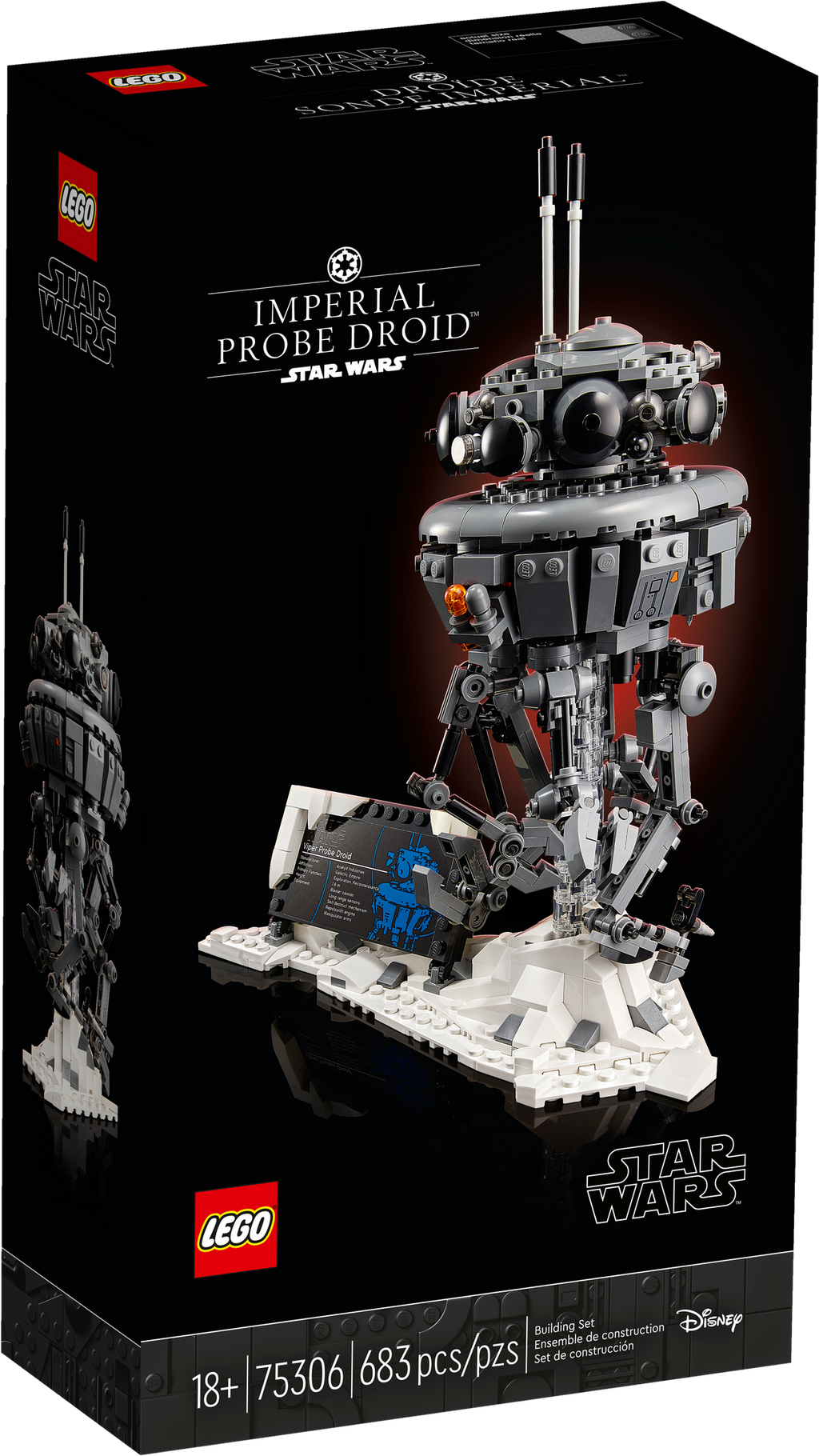 75306 Imperial Probe Droid product image 1, provided for visual reference and product detail review