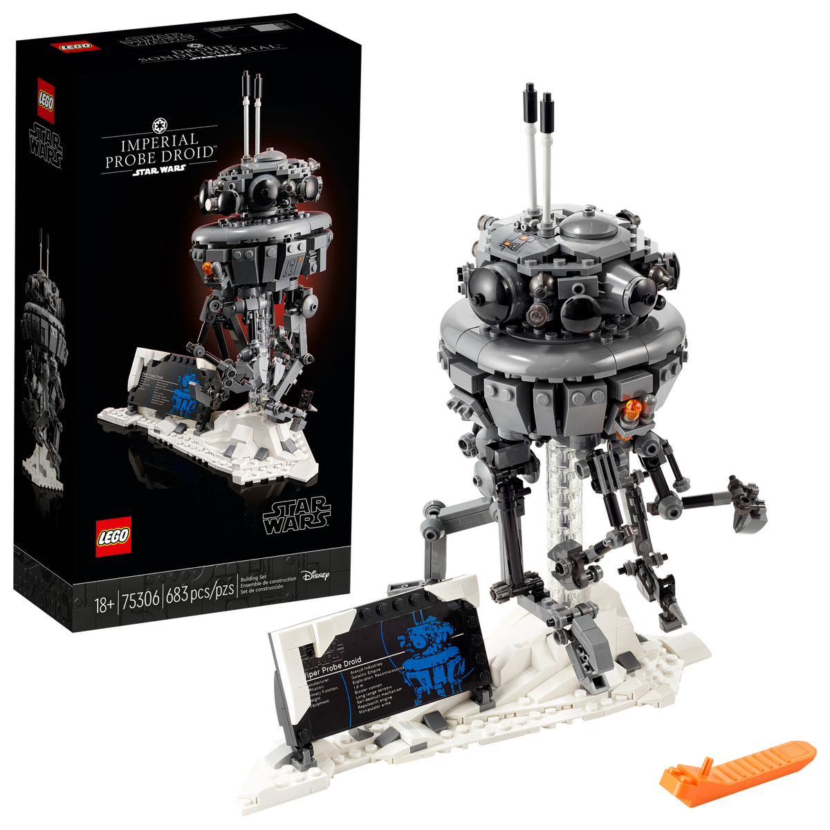 75306 Imperial Probe Droid (C) product image 1, provided for visual reference and product detail review