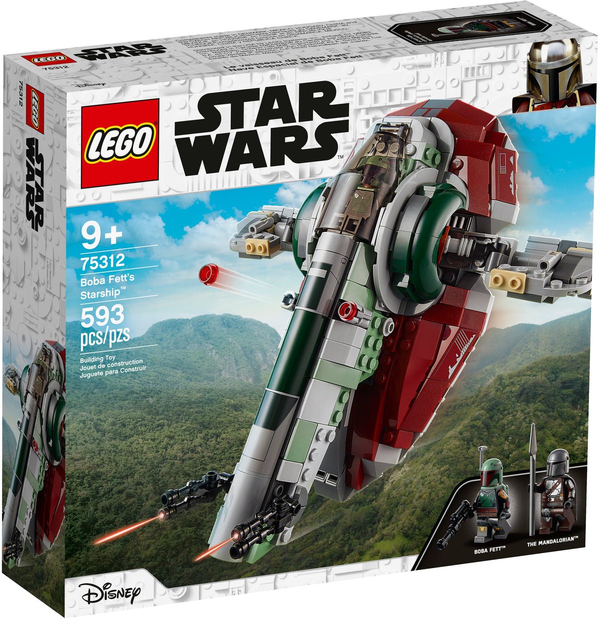 75312 Boba Fett’s Starship (C) product image 1, provided for visual reference and product detail review