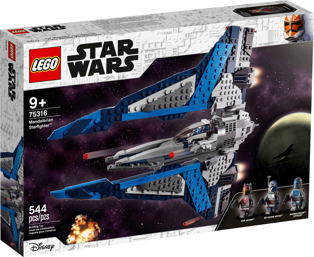 75316 Mandalorian Starfighter product image 1, provided for visual reference and product detail review