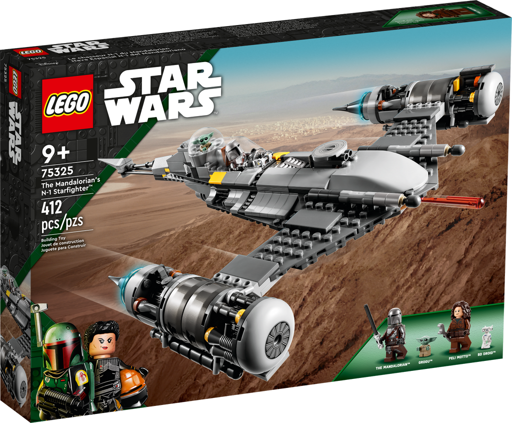 75325 The Mandalorian’s N-1 Starfighter product image 2, provided for visual reference and product detail review