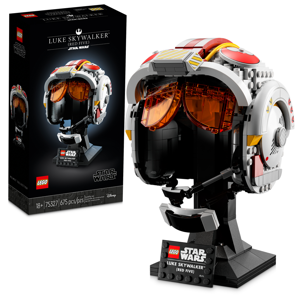 75327 Luke Skywalker™ (Red Five) Helmet* product image 1, provided for visual reference and product detail review