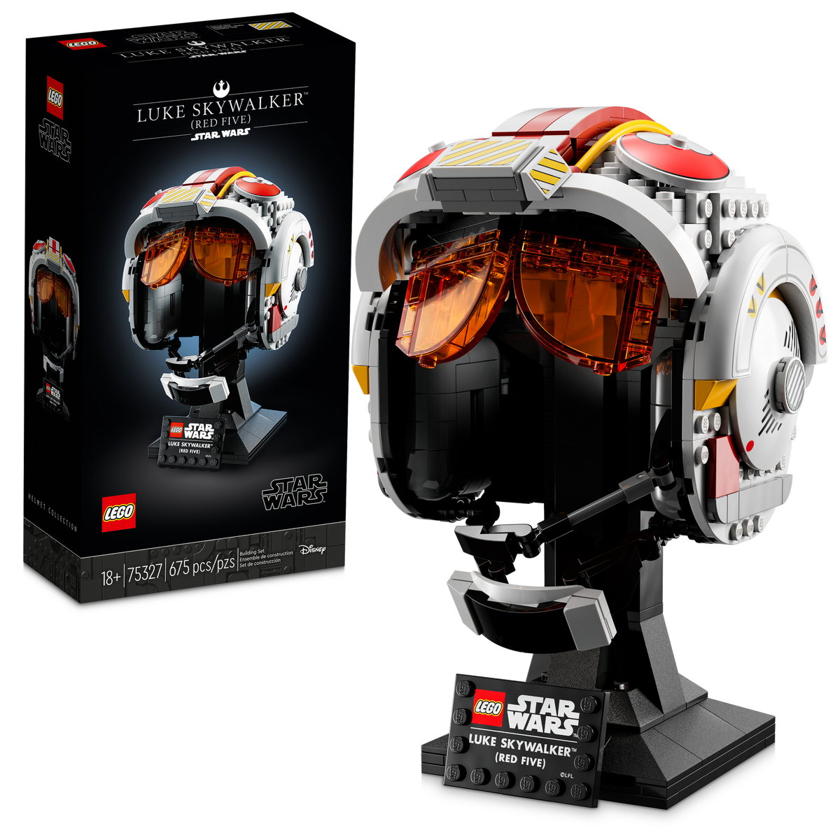 75327 Luke Skywalker™ (Red Five) Helmet* product image 1, provided for visual reference and product detail review