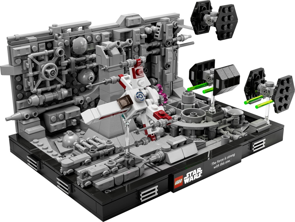 75329 Death Star™ Trench Run Diorama* product image 3, provided for visual reference and product detail review