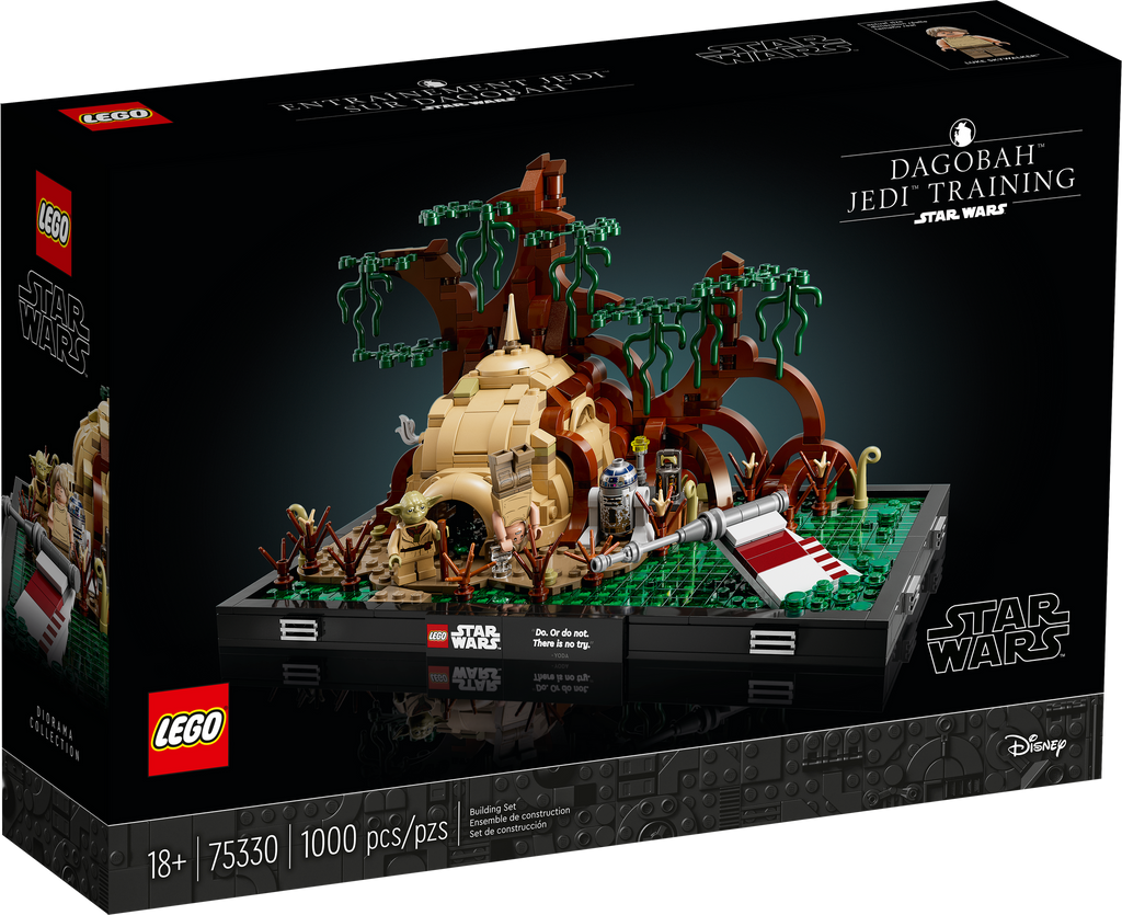 75330 Dagobah™ Jedi™ Training Diorama* product image 2, provided for visual reference and product detail review