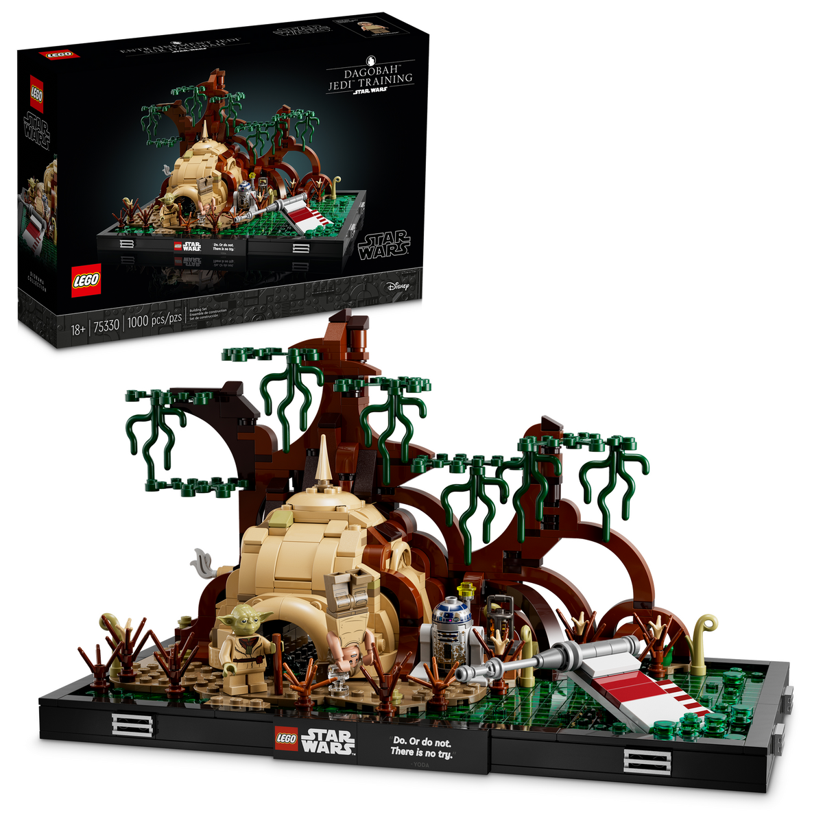 75330 Dagobah™ Jedi™ Training Diorama* product image 1, provided for visual reference and product detail review