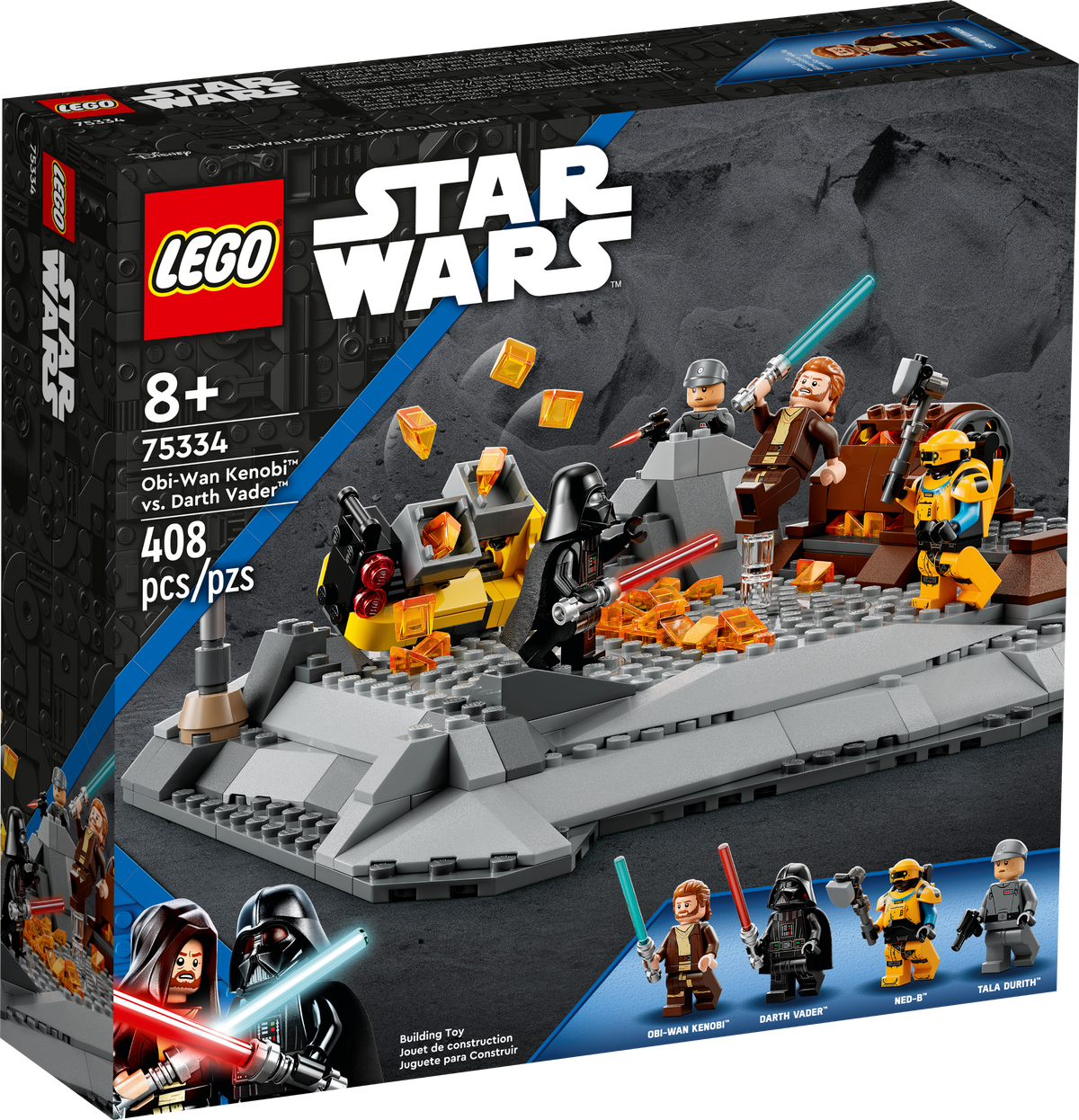 75334 Obi-Wan Kenobi vs. Darth Vader* product image 1, provided for visual reference and product detail review
