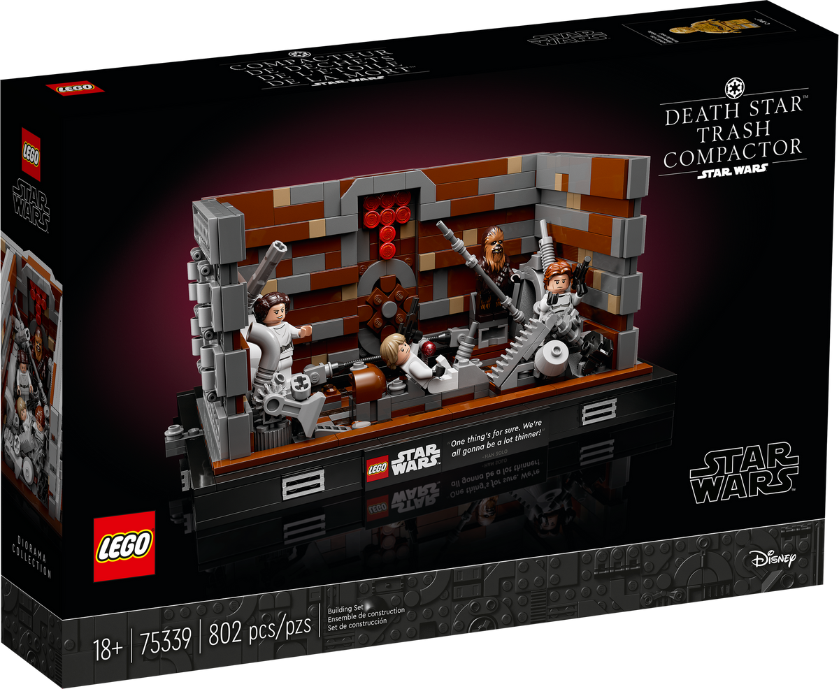 75339 Death Star Trash Compactor Diorama* product image 2, provided for visual reference and product detail review