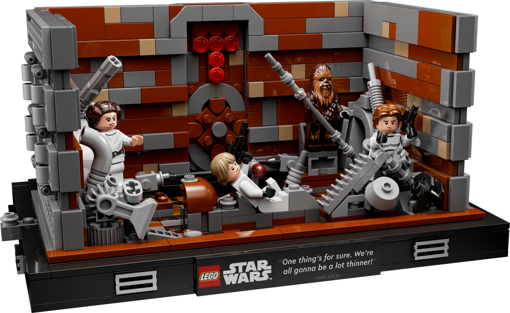75339 Death Star Trash Compactor Diorama* product image 3, provided for visual reference and product detail review