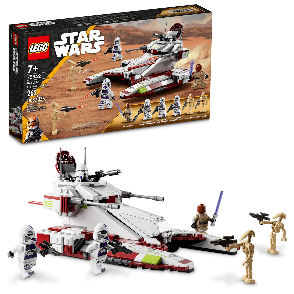 75342 Republic Fighter Tank* product image 1, provided for visual reference and product detail review