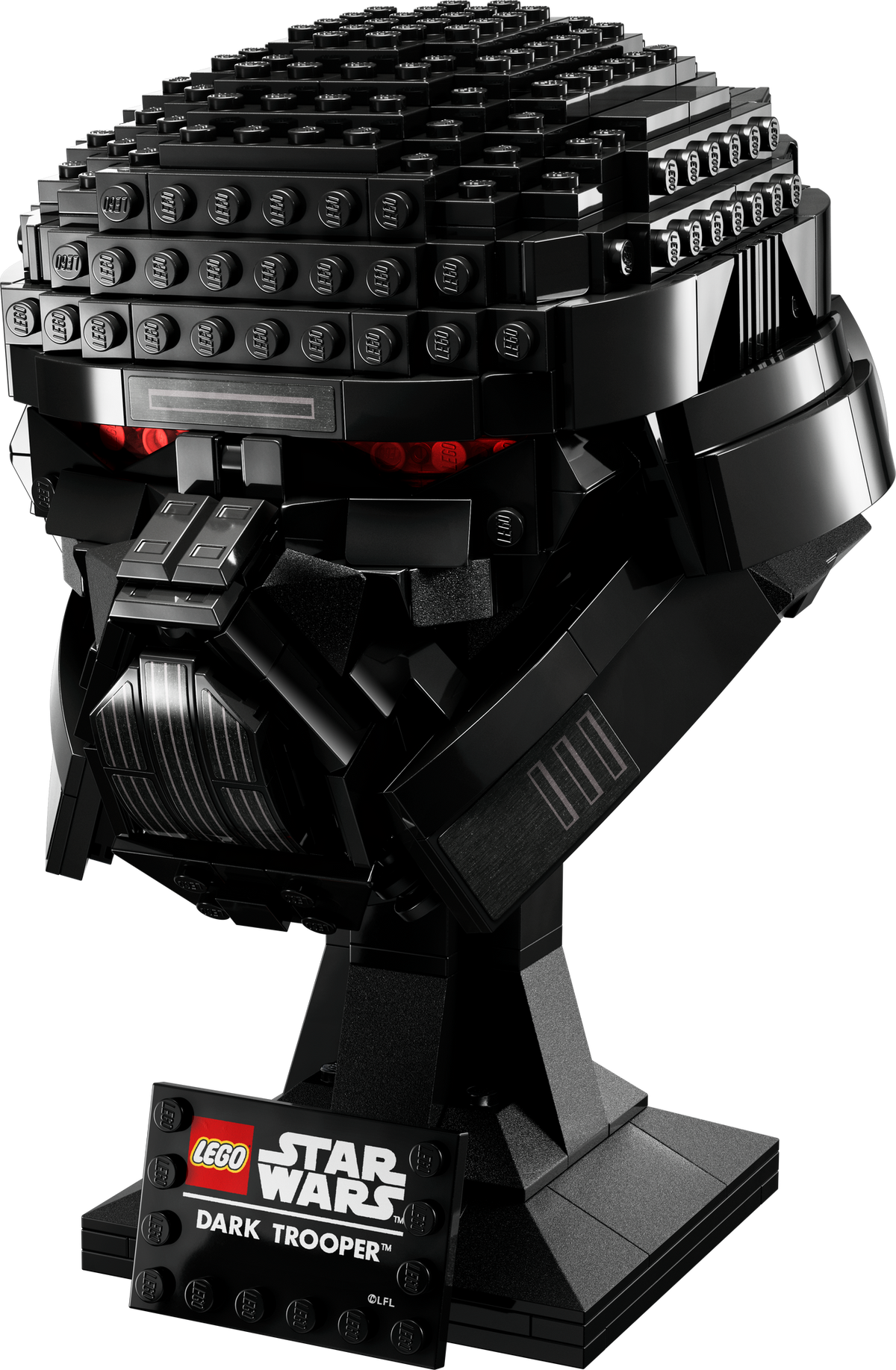75343 Dark Trooper Helmet product image 3, provided for visual reference and product detail review