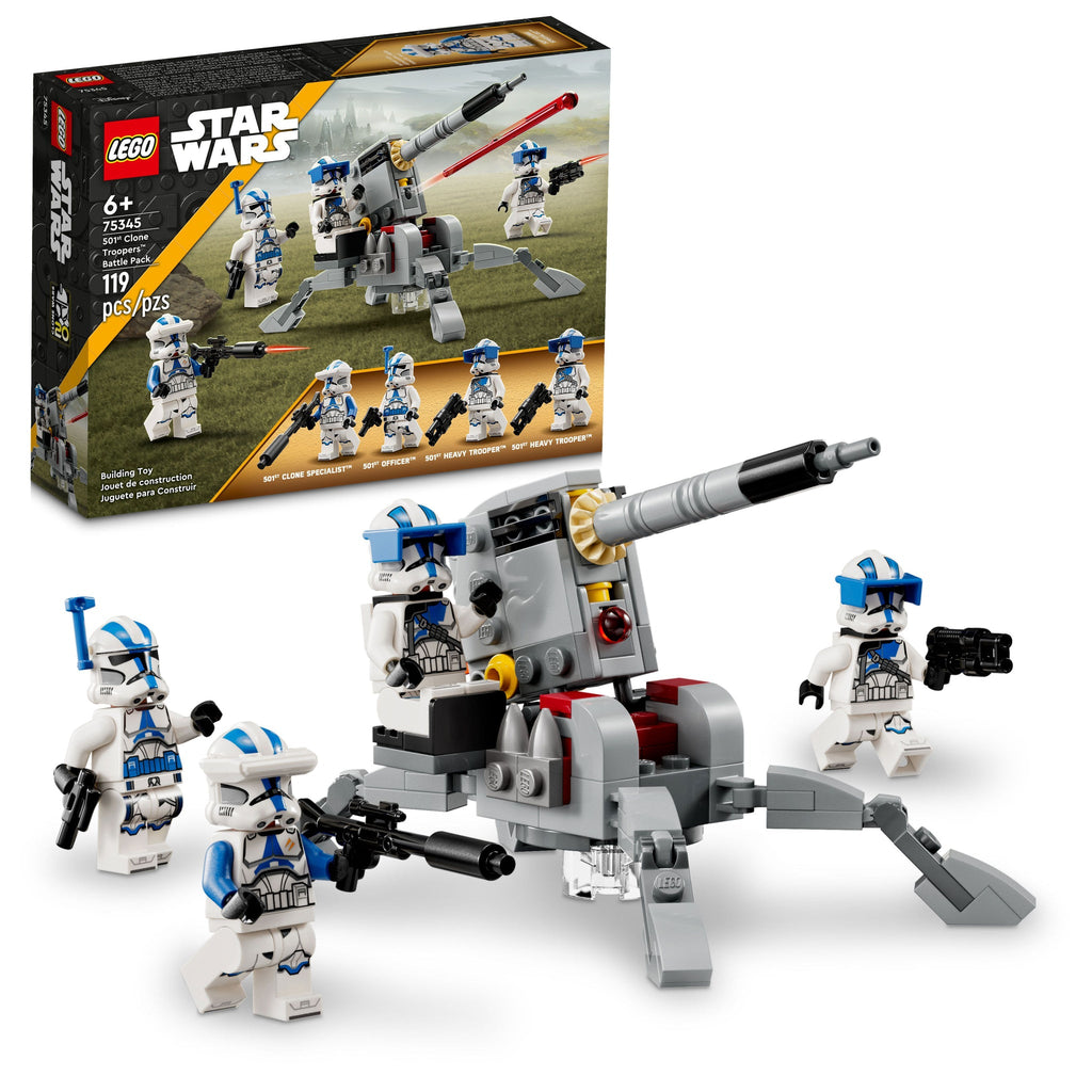 75345 501st Clone Troopers Battle Pack product image 1, provided for visual reference and product detail review