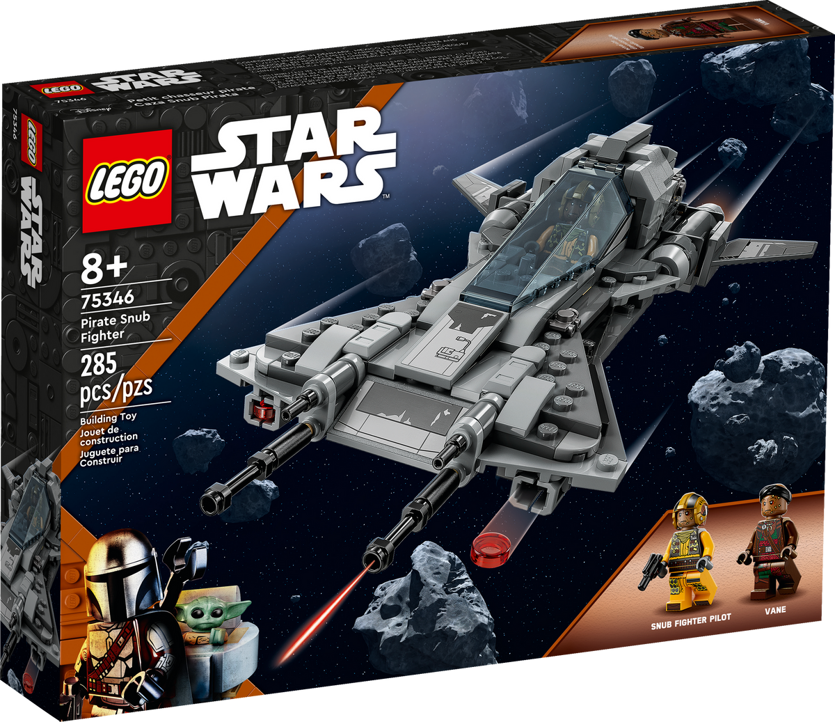 75346 Pirate Snub Fighter* product image 2, provided for visual reference and product detail review
