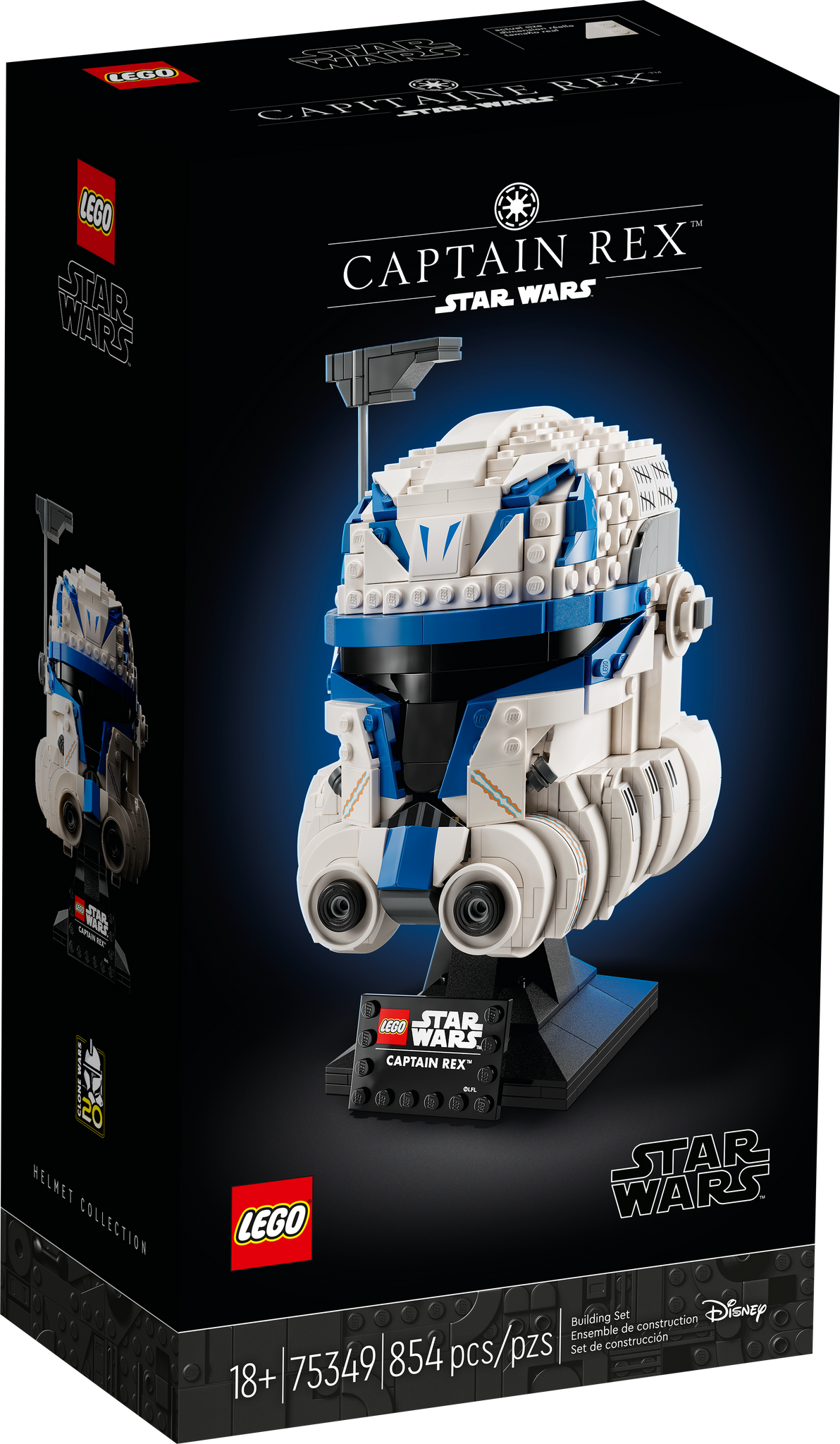 75349 Captain Rex Helmet* product image 1, provided for visual reference and product detail review