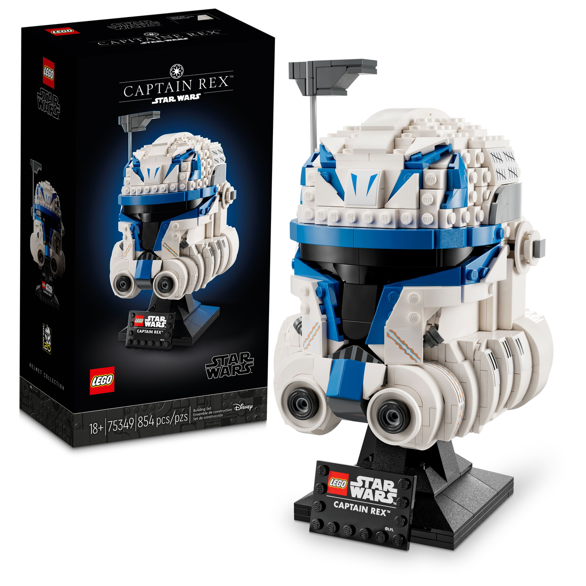 75349 Captain Rex Helmet* product image 2, provided for visual reference and product detail review