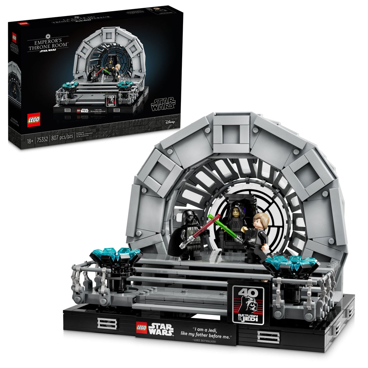 75352 Emperor's Throne Room Diorama* product image 1, provided for visual reference and product detail review