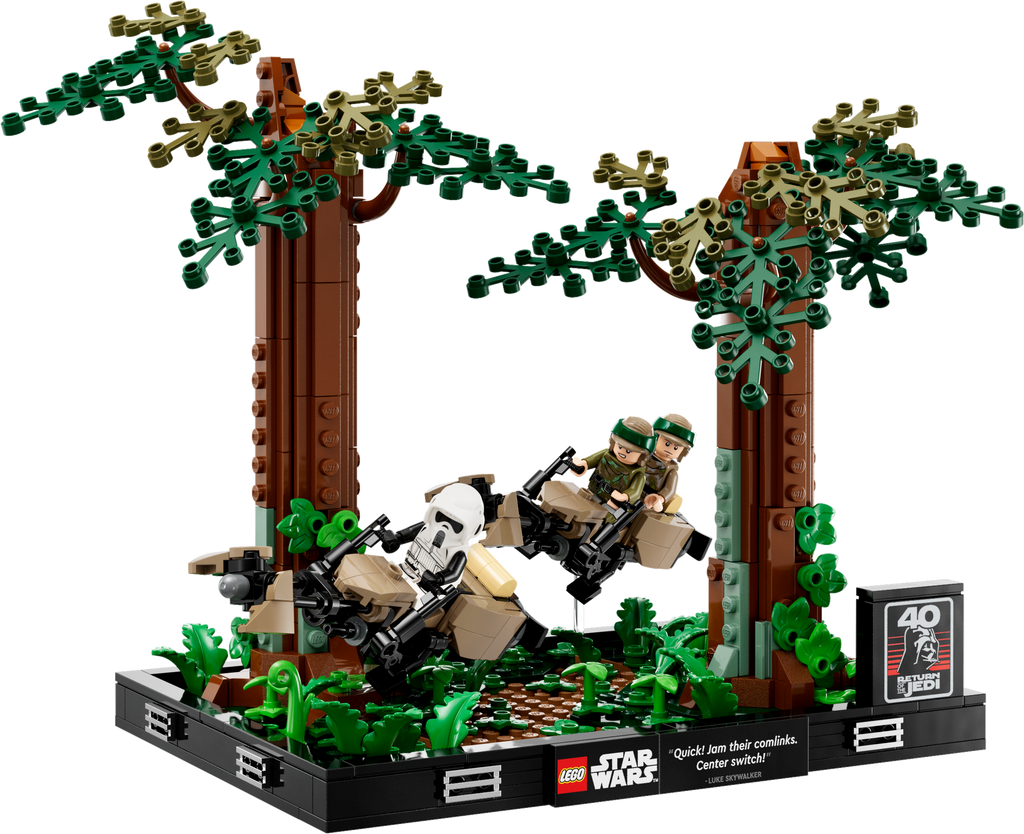 75353 Endor Speeder Chase Diorama* product image 3, provided for visual reference and product detail review