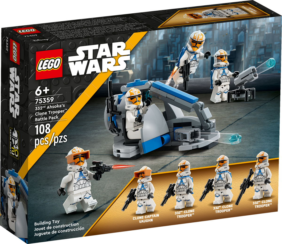 75359 332nd Ahsoka's Clone Trooper Battle Pack* product image 2, provided for visual reference and product detail review