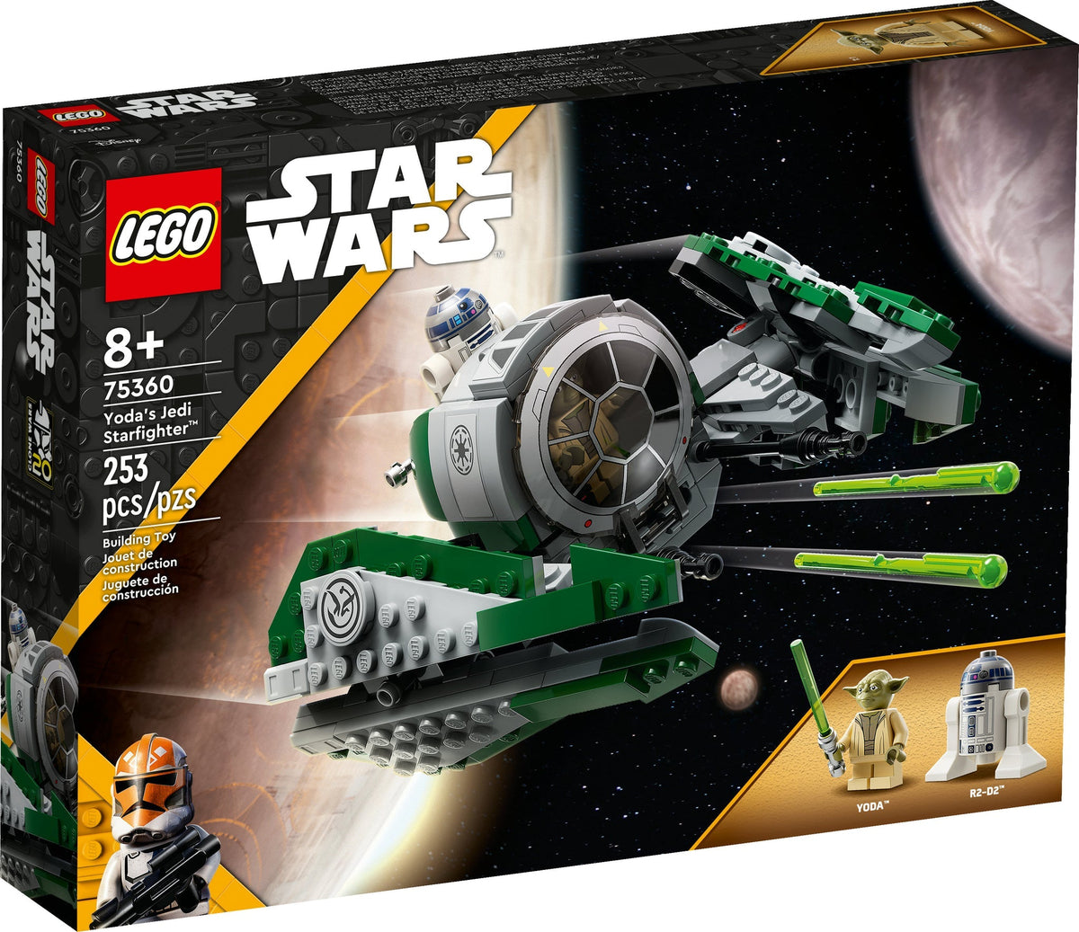75360 Yoda’s Jedi Starfighter* product image 3, provided for visual reference and product detail review