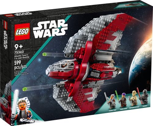 75362 Ahsoka Tano's T-6 Jedi Shuttle product image 2, provided for visual reference and product detail review