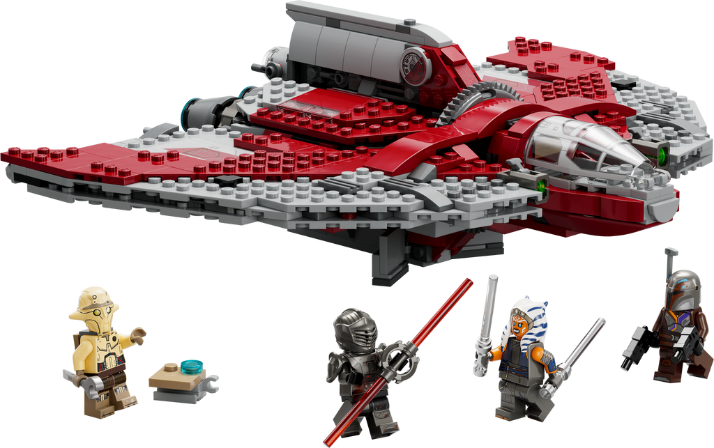 75362 Ahsoka Tano's T-6 Jedi Shuttle product image 3, provided for visual reference and product detail review