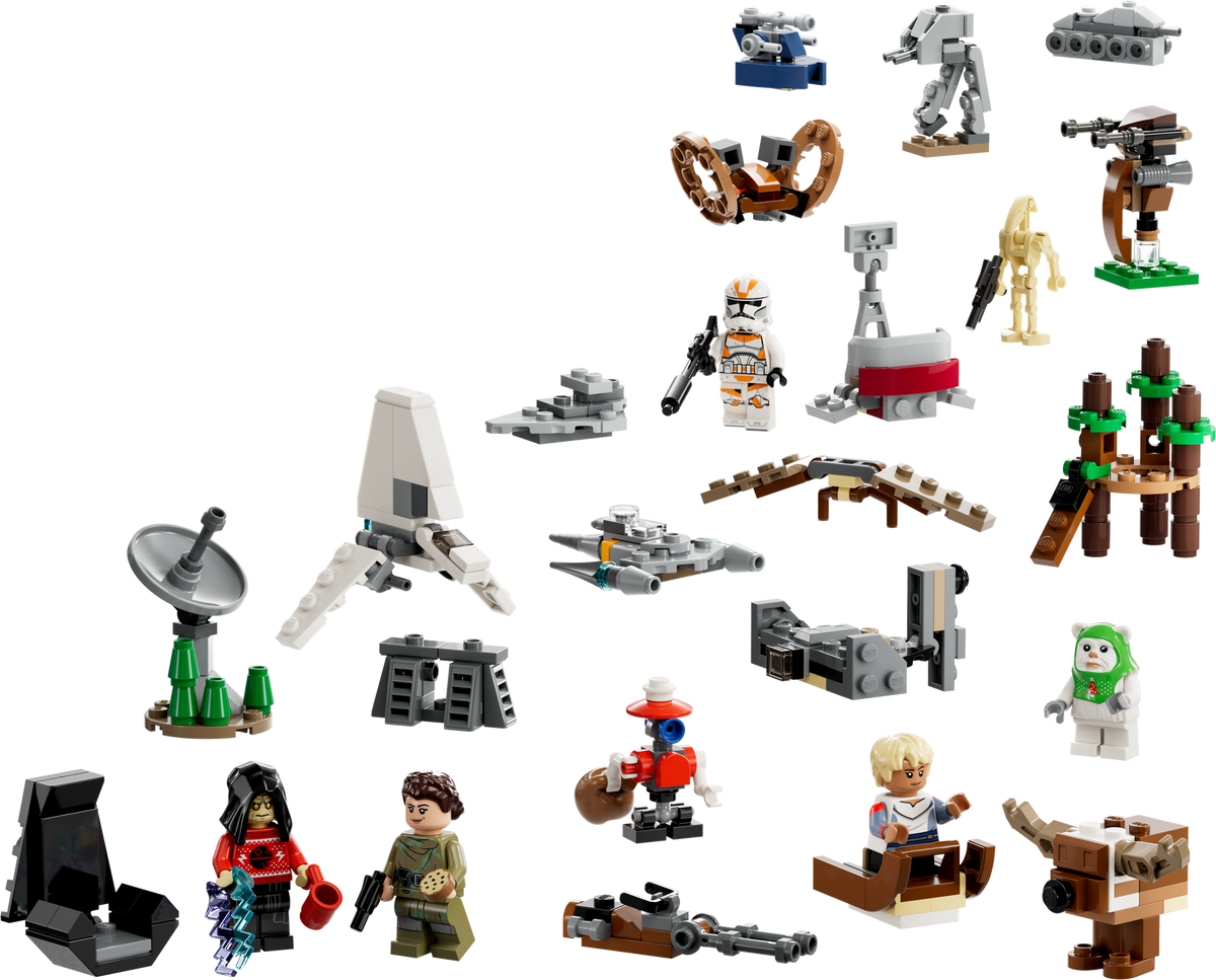 75366 LEGO Star Wars Advent Calendar 2023 product image 3, provided for visual reference and product detail review