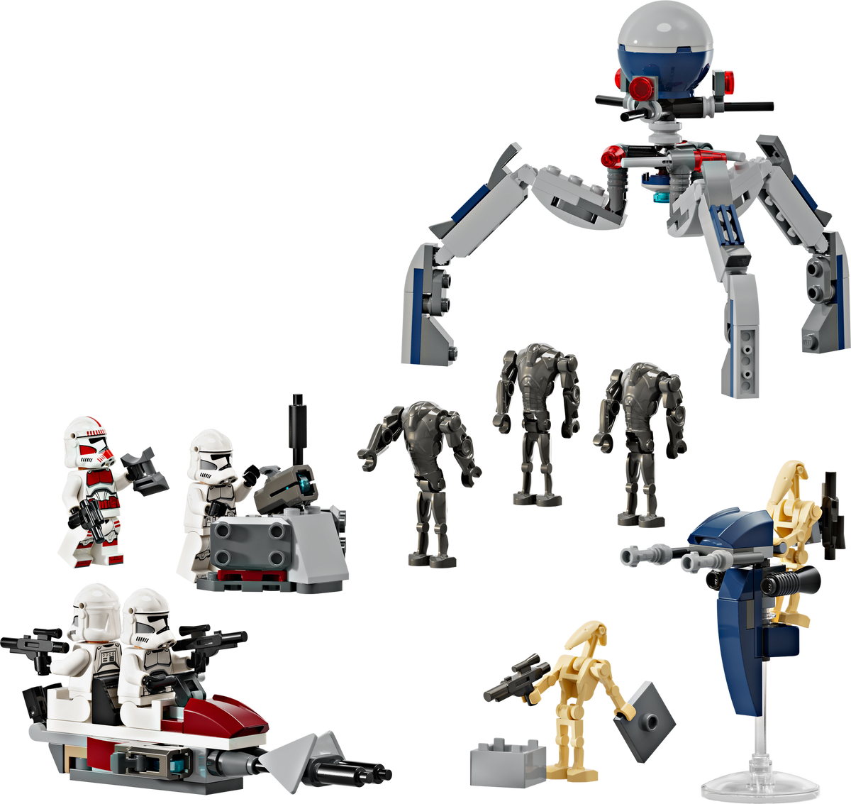 75372 Clone Trooper & Battle Droid Battle Pack product image 3, provided for visual reference and product detail review