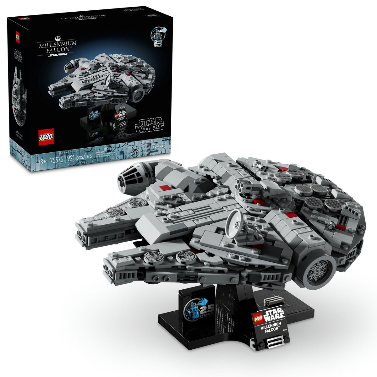 75375 Millennium Falcon product image 1, provided for visual reference and product detail review