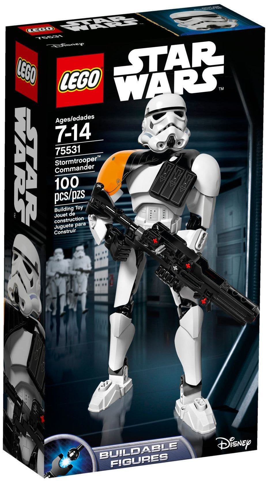 75531 Stormtrooper Commander product image 1, provided for visual reference and product detail review