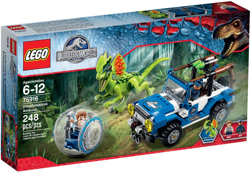 75916 Dilophosaurus Ambush product image 1, provided for visual reference and product detail review