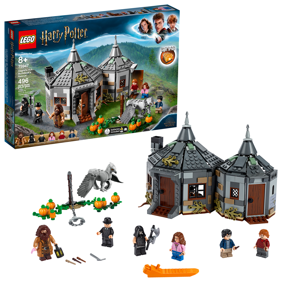 75947 Hagrid's Hut: Buckbeak's Rescue product image 1, provided for visual reference and product detail review