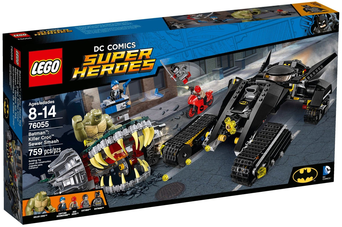 76055 Batman: Killer Croc Sewer Smash product image 1, provided for visual reference and product detail review