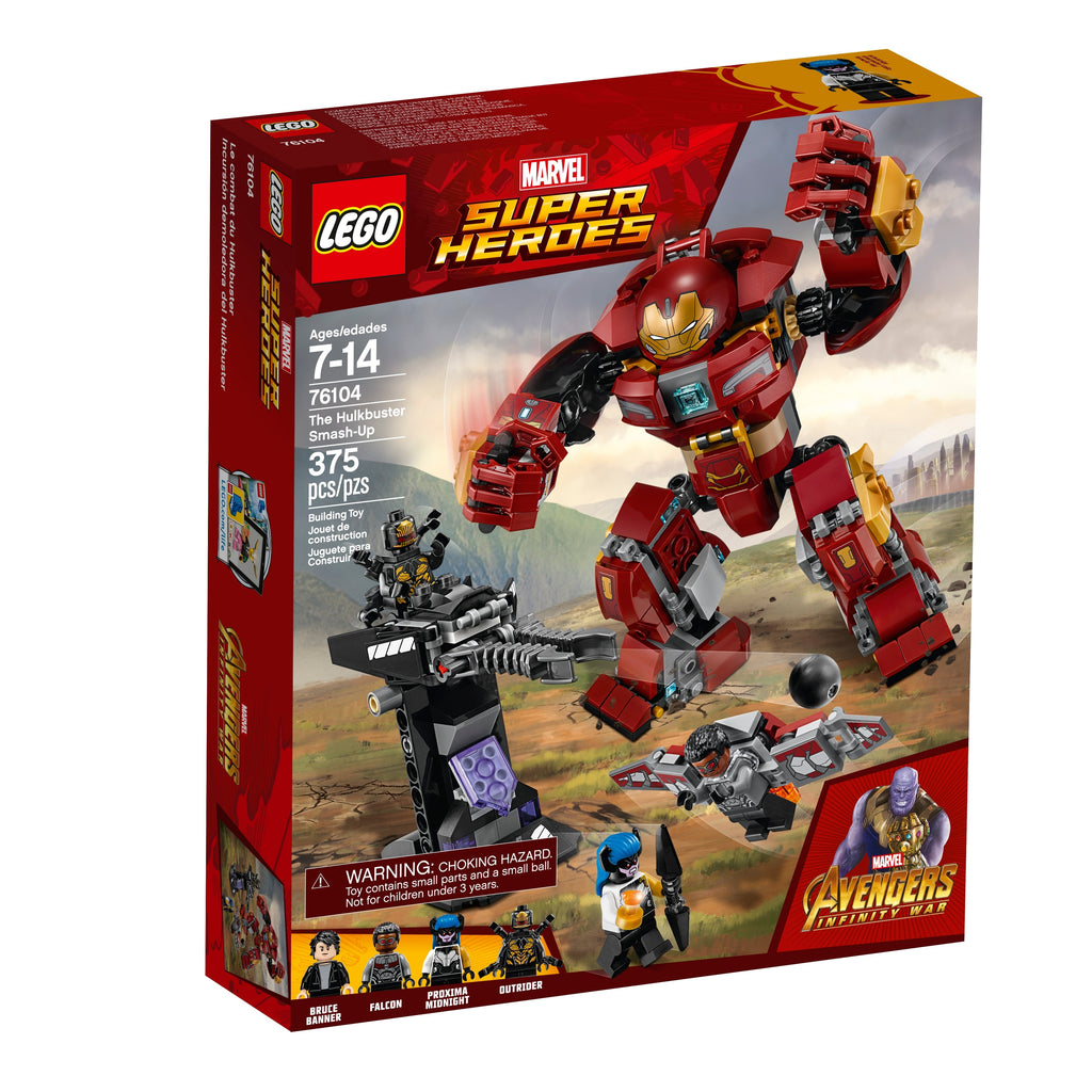 76104 The Hulkbuster Smash-Up product image 1, provided for visual reference and product detail review