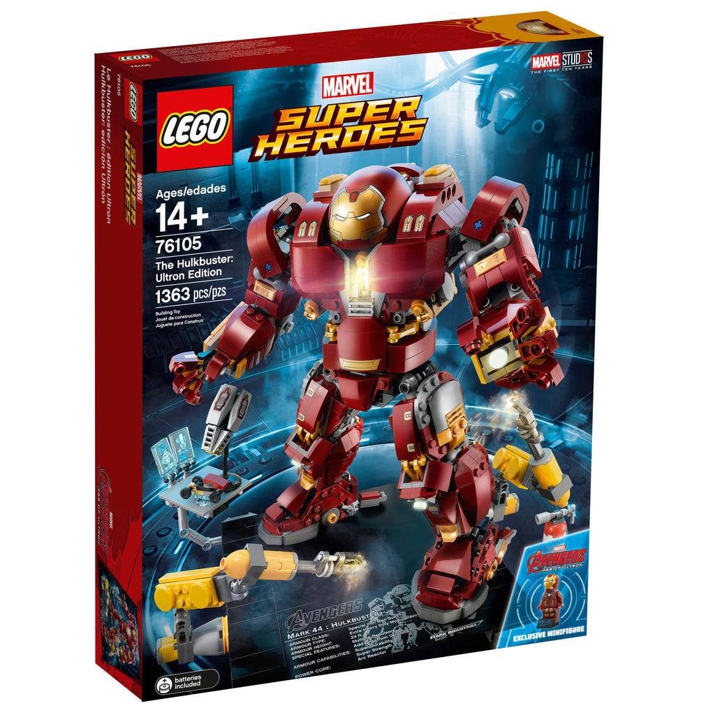 76105 The Hulkbuster: Ultron Edition product image 1, provided for visual reference and product detail review