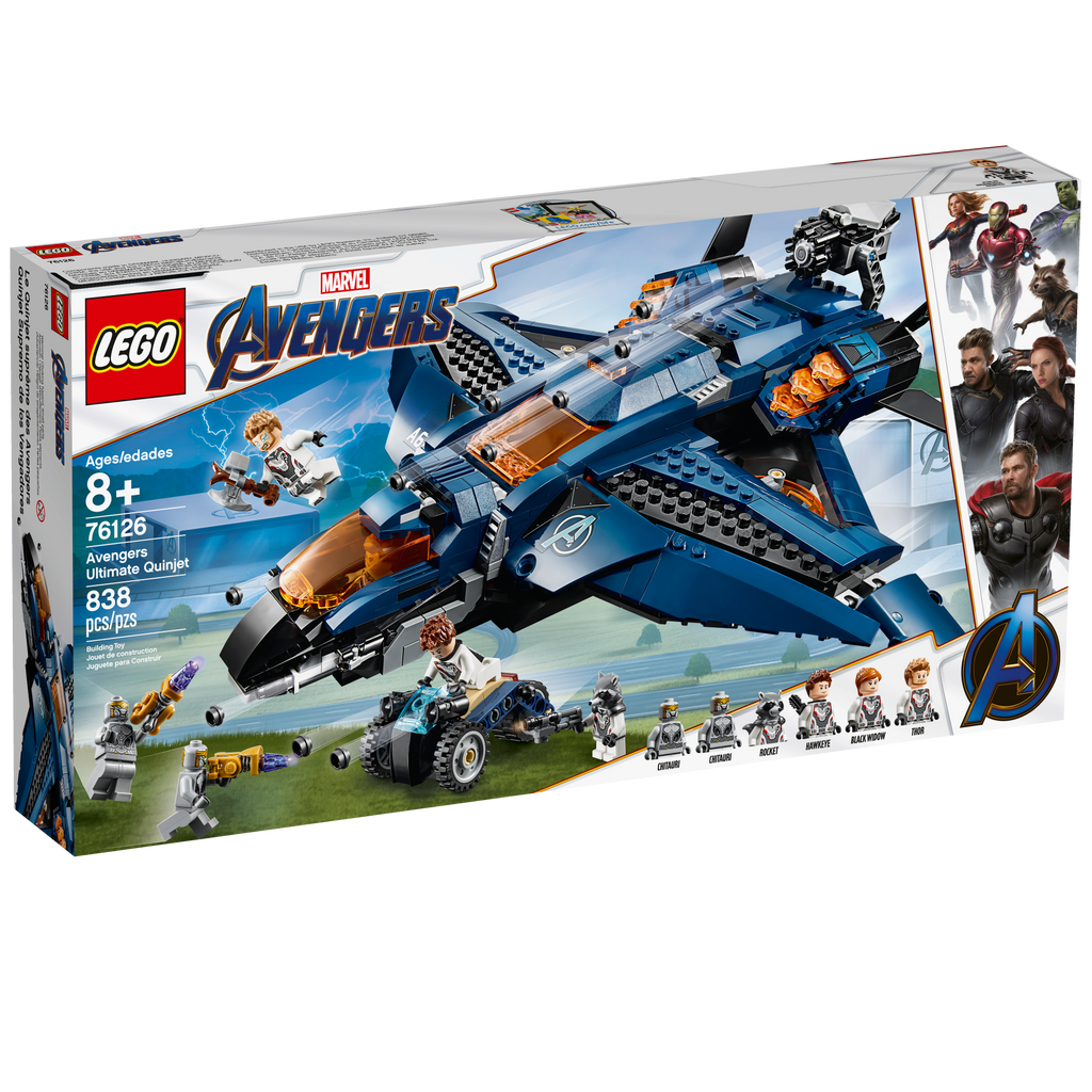 76126 Avengers Ultimate Quinjet product image 2, provided for visual reference and product detail review