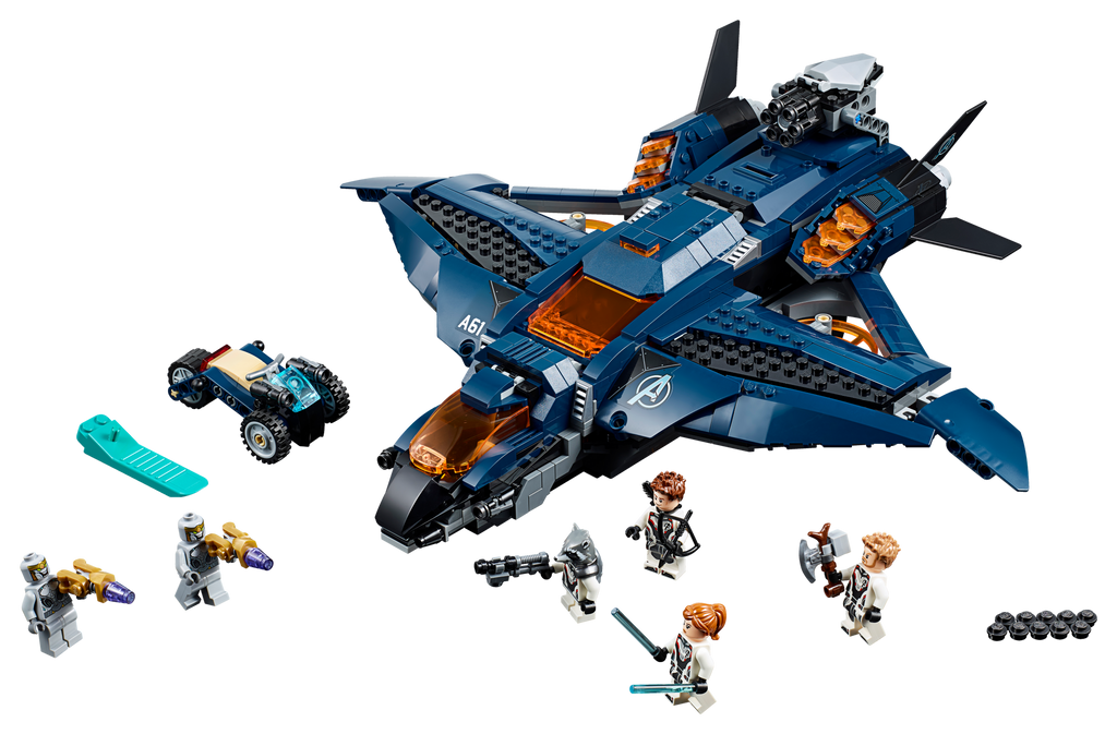 76126 Avengers Ultimate Quinjet product image 3, provided for visual reference and product detail review