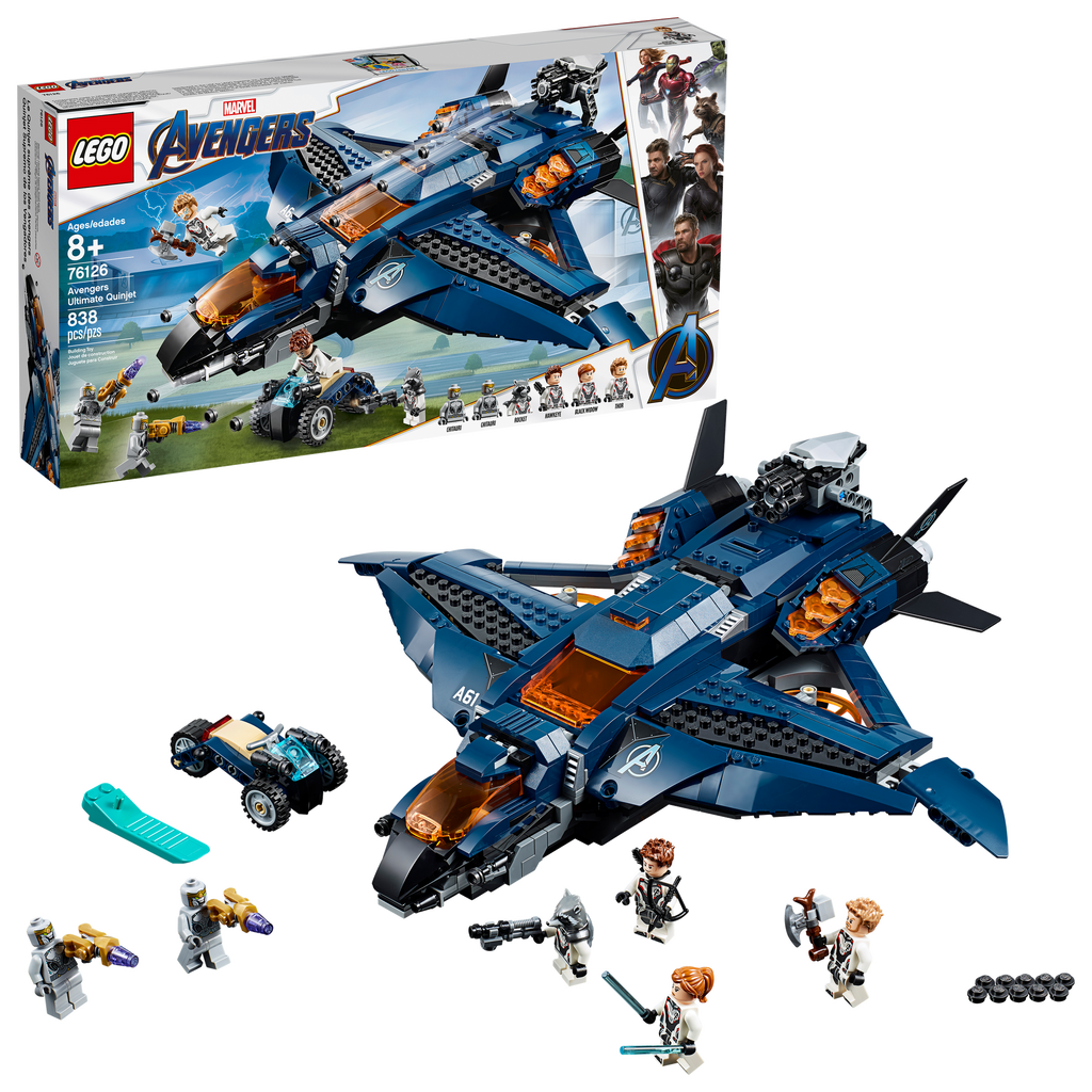76126 Avengers Ultimate Quinjet product image 1, provided for visual reference and product detail review