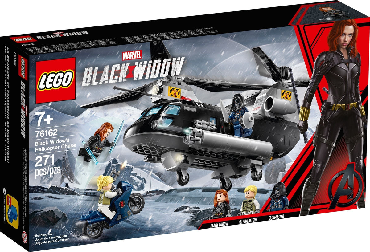 76162 Black Widow's Helicopter Chase product image 1, provided for visual reference and product detail review