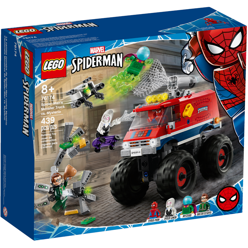 76174 Spider-Man's Monster Truck vs. Mysterio product image 1, provided for visual reference and product detail review